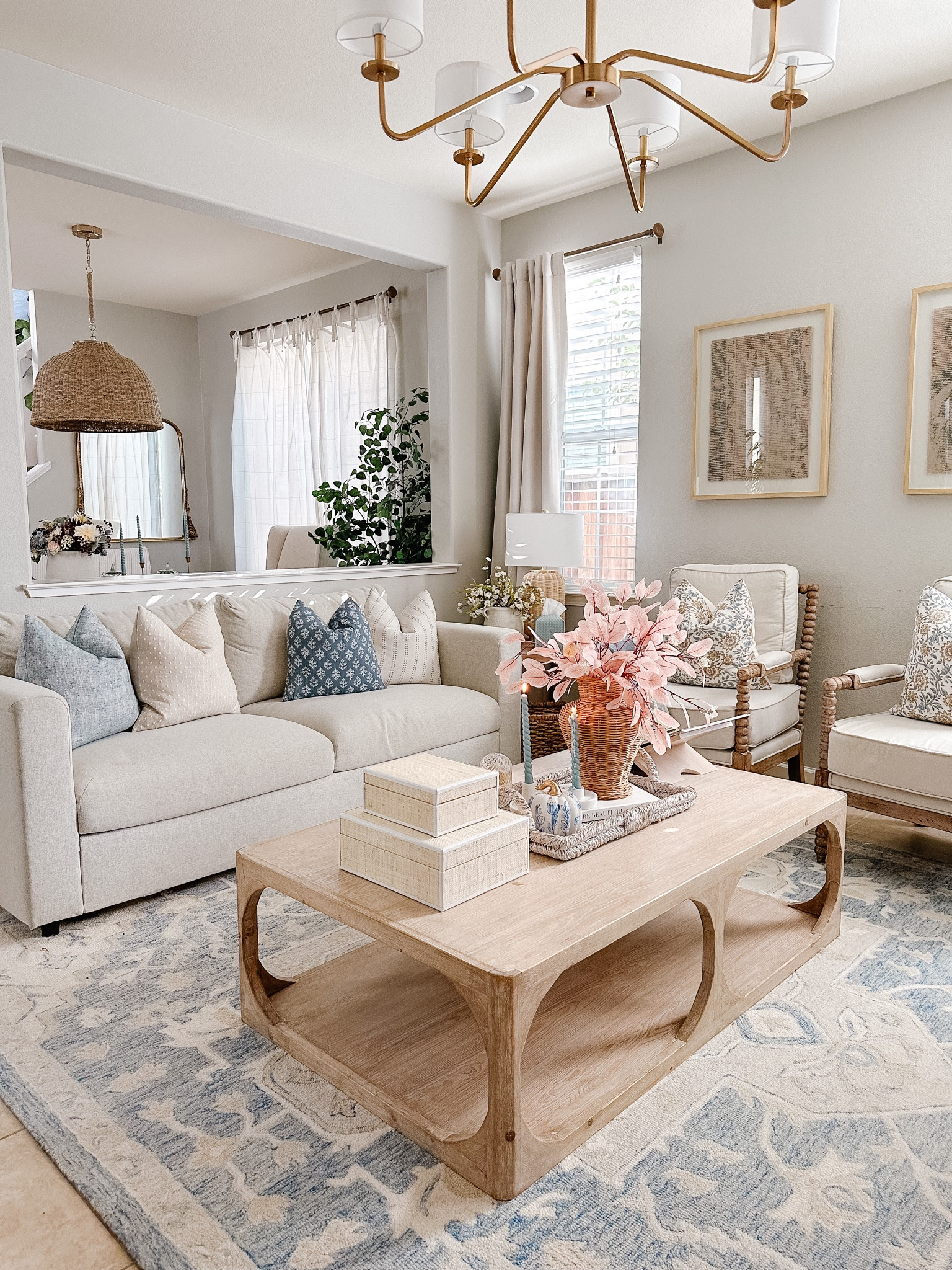 Front Room Fall Views •  