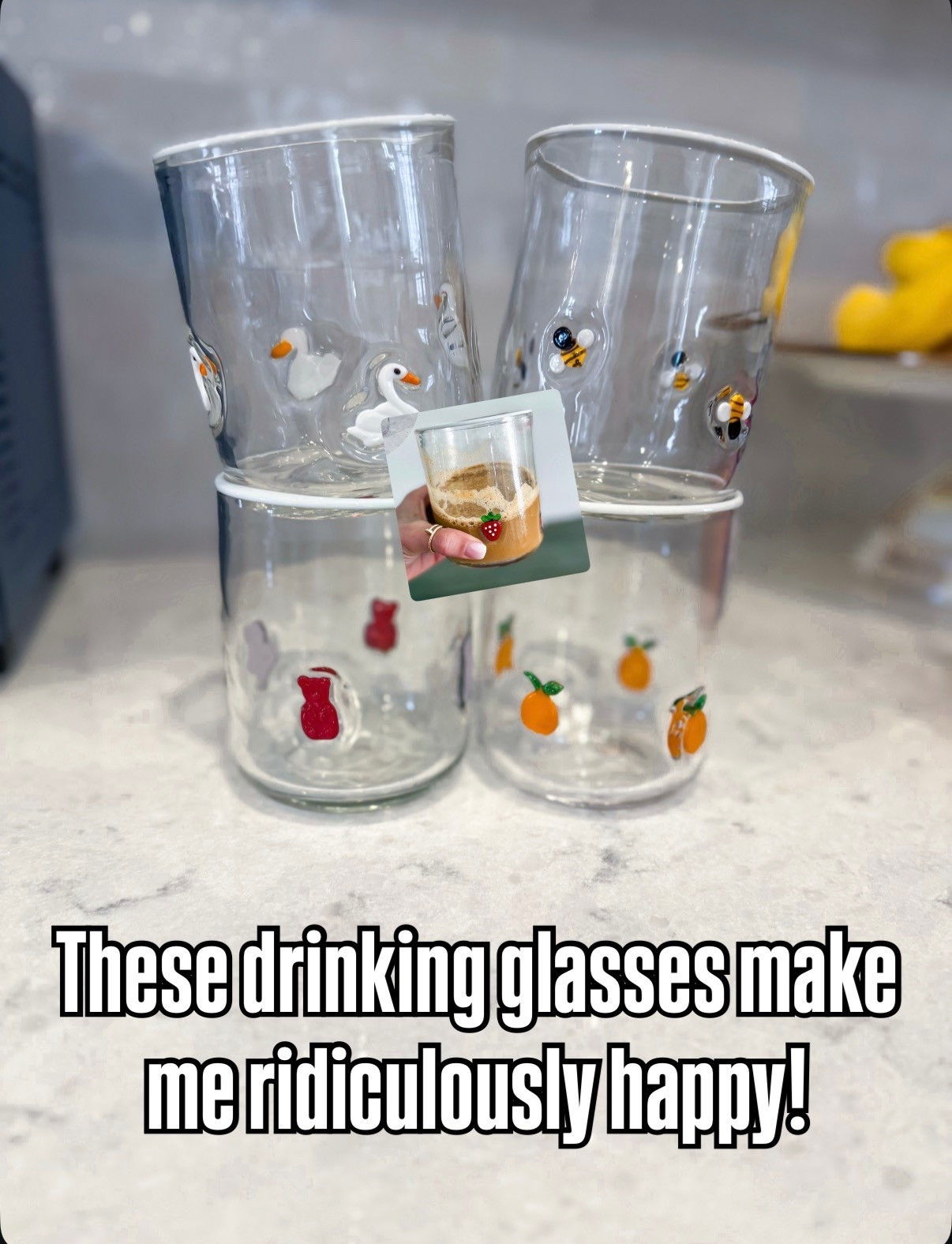 I just love our drinking glasses!! We use these for water and cold brew!

#LTKHome #LTKfoodie #LTKKids