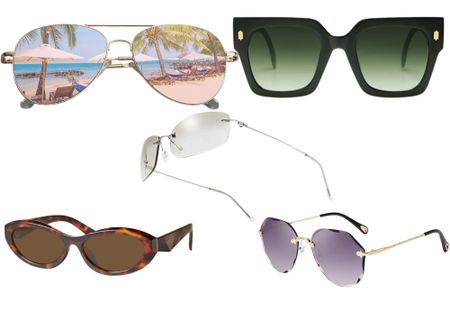 "Shield your eyes from the summer sun with stylish sunglasses that offer both UV protection and a chic accessory to complete your look." #SummerEssentials #SunglassesStyle #FashionOver50 #TrinaTips

#LTKStyleTip #LTKFindsUnder50 #LTKSaleAlert