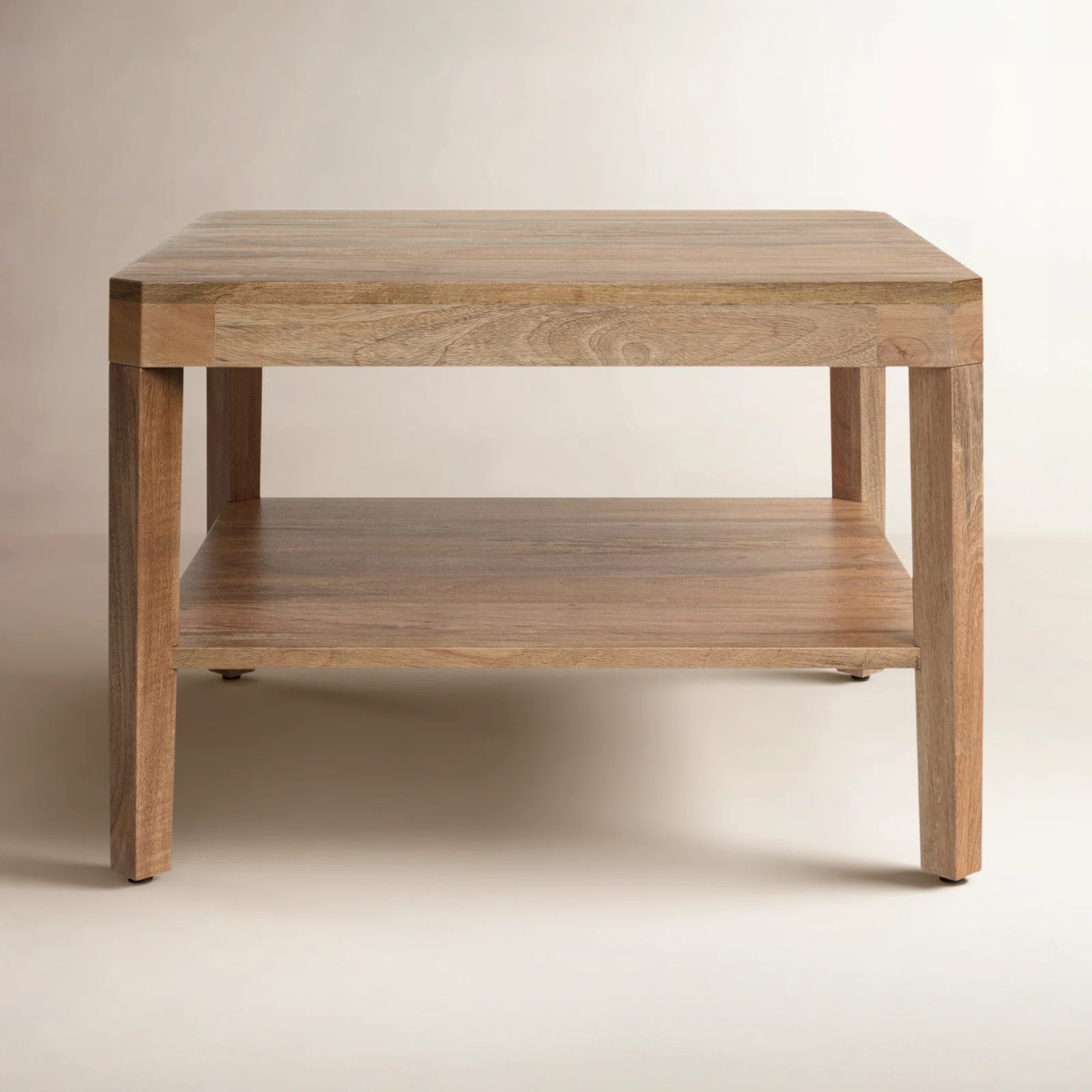 Ardentown Transitional Two-Tiered Square Coffee Table | Birch Lane