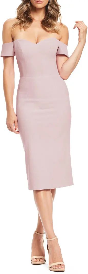 Bailey Off the Shoulder Body-Con Dress | Nordstrom