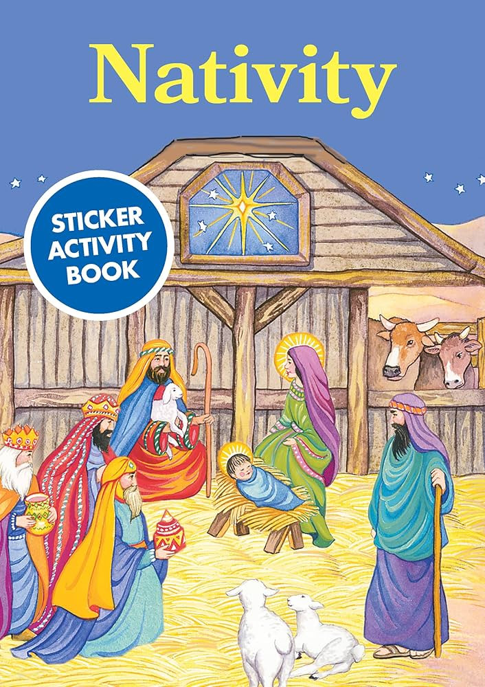 Nativity Sticker Activity Book (Dover Little Activity Books: Christmas) | Amazon (US)