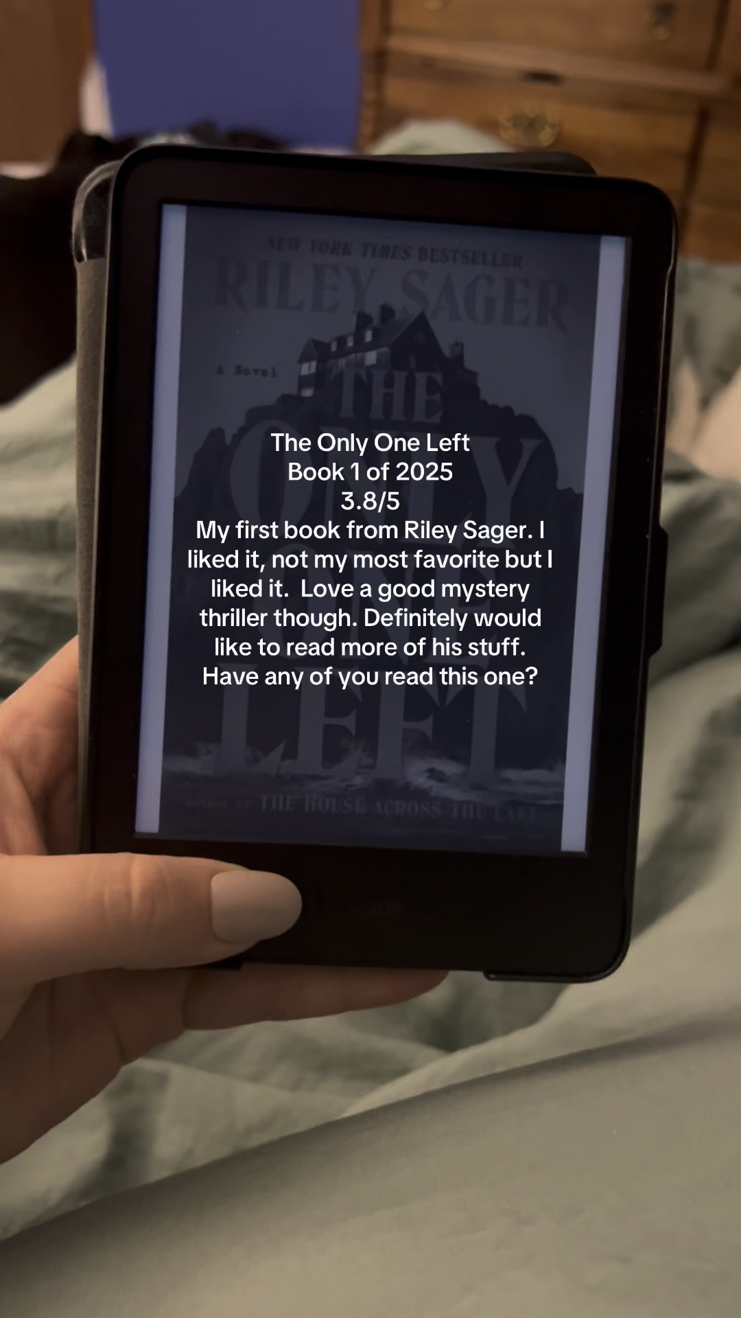 My Kindle is my favorite thing! My husband got this for me after we had our baby. It is used almost daily. The battery life is amazing. It’s small which makes it easy to take with you anywhere you go  

#LTKTravel #LTKOver40 #LTKGiftGuide