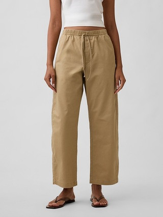 High Rise Easy Barrel Khakis | Gap Factory