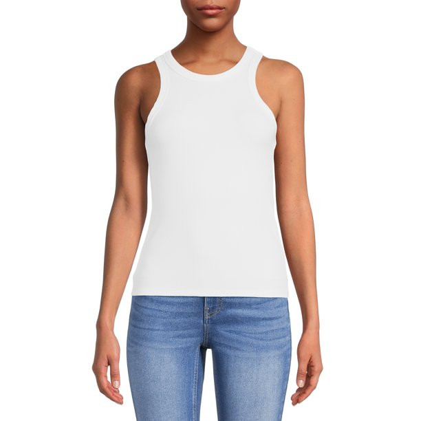 No Boundaries Juniors' High Neck Tank Top, 2-Pack | Walmart (US)