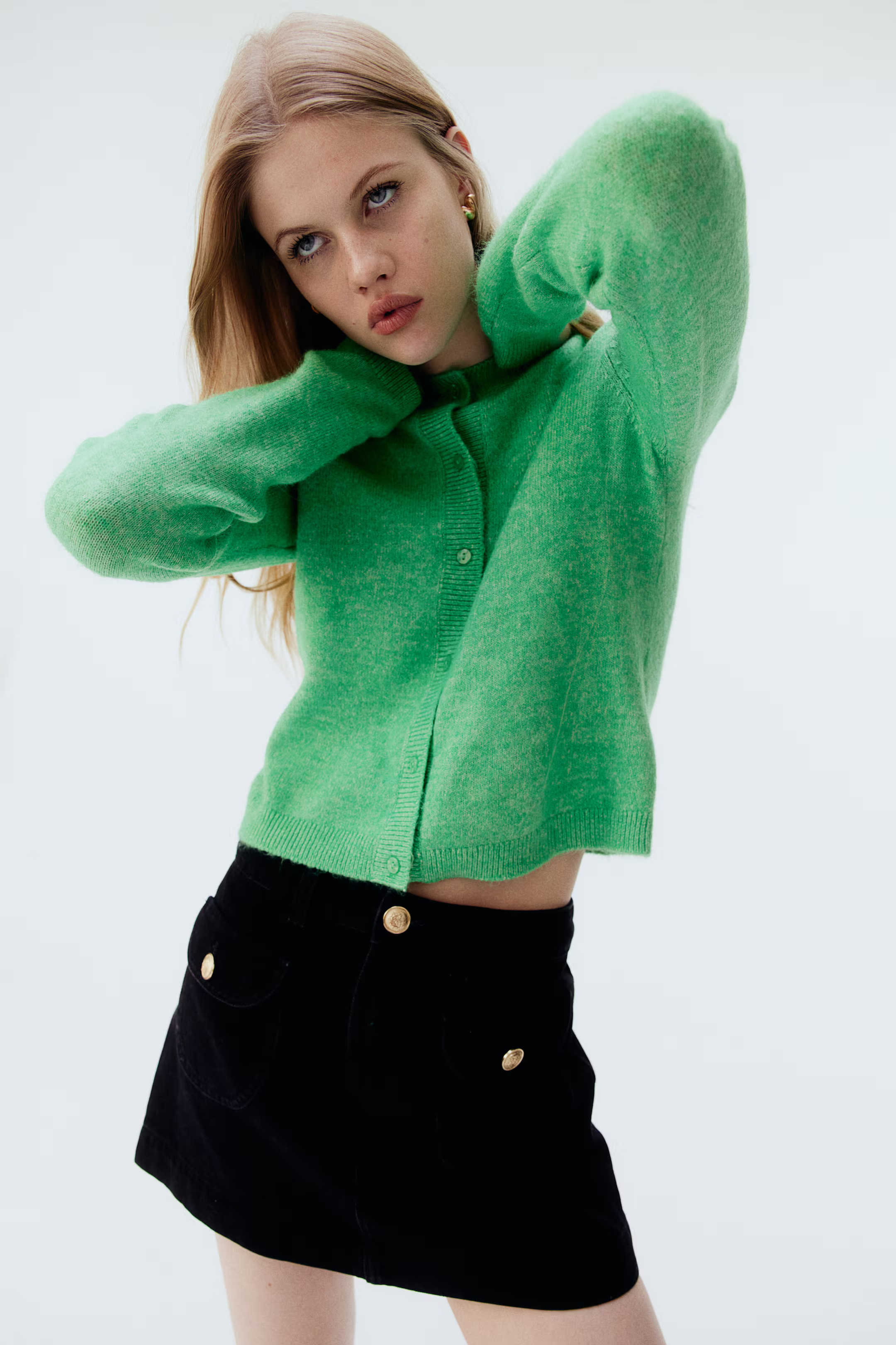 Fine-knit cardigan | H&M (UK, MY, IN, SG, PH, TW, HK)