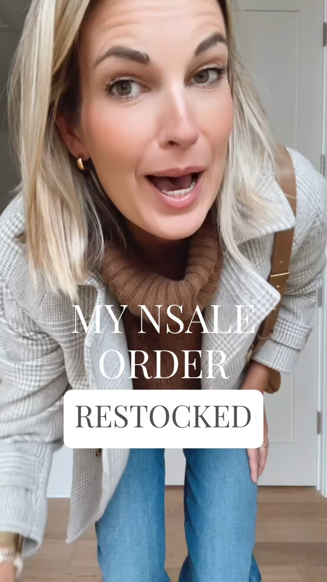 NSALE restocks!  Sizes are back in all of these items but they won’t last. I am in small in the sweater and jacket and 28 in the jeans. I’m 5’11”.

#LTKSaleAlert #LTKTall #LTKOver40