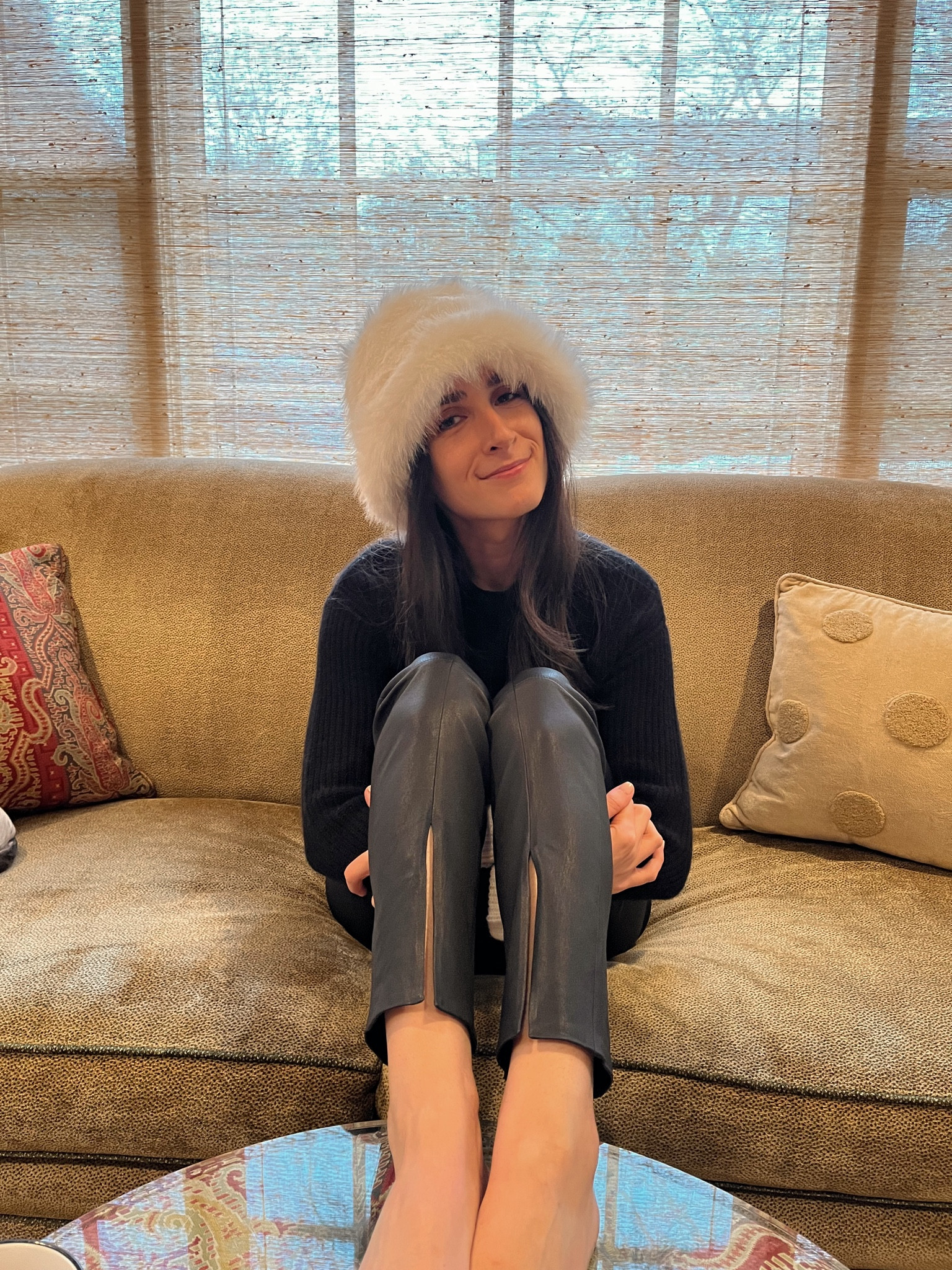 Furry hat weather 🤍

#LTKstyletip #LTKHoliday #LTKSeasonal