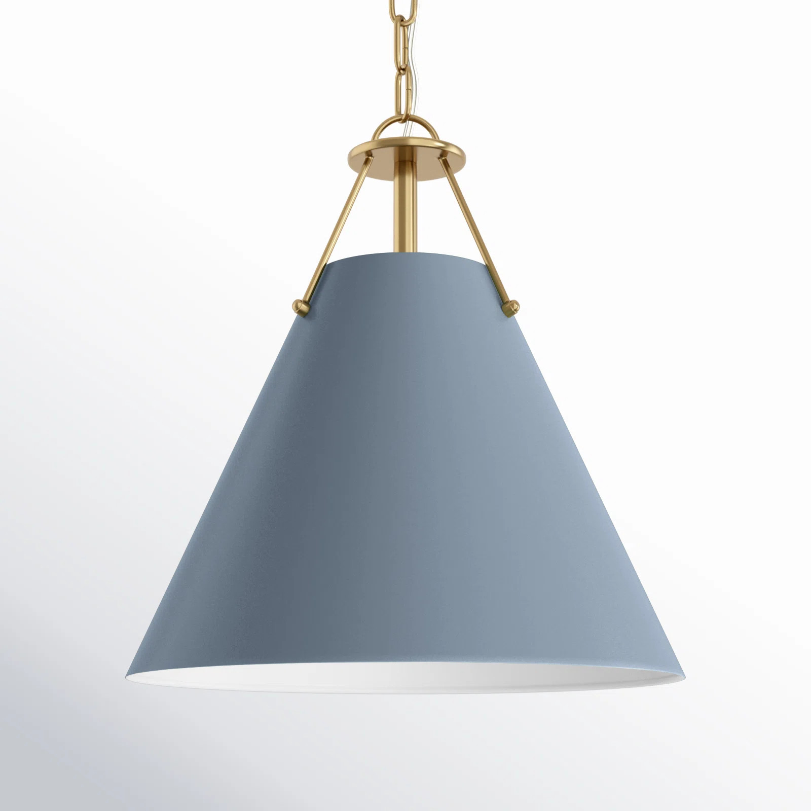 Kinston Single Light Metal Dimmable Pendant | Birch Lane