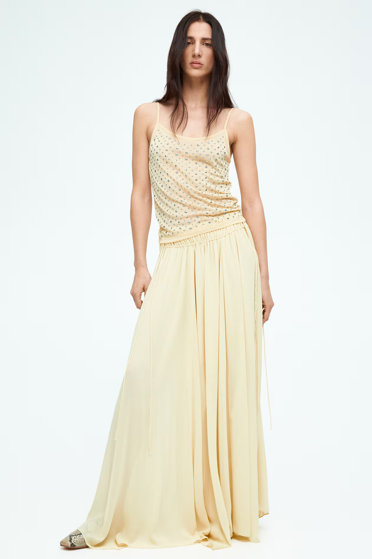 Chiffon Circle Skirt | H&M (US + CA)