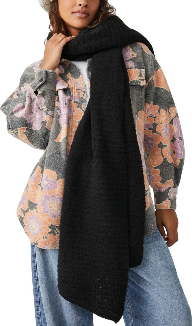 Ripple Recycled Blend Blanket Scarf | Nordstrom
