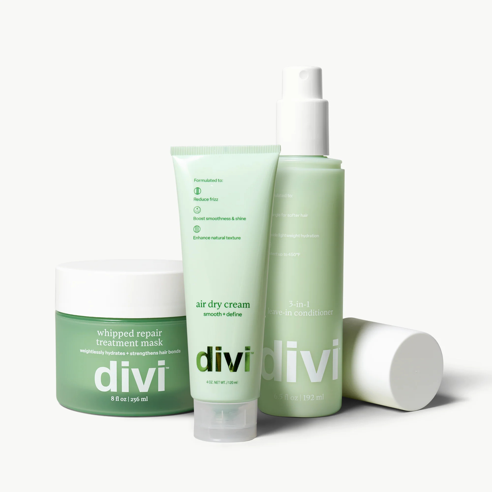 Frizz-Fighting Trio | Divi Scalp & Hair Health | Divi Official LLC