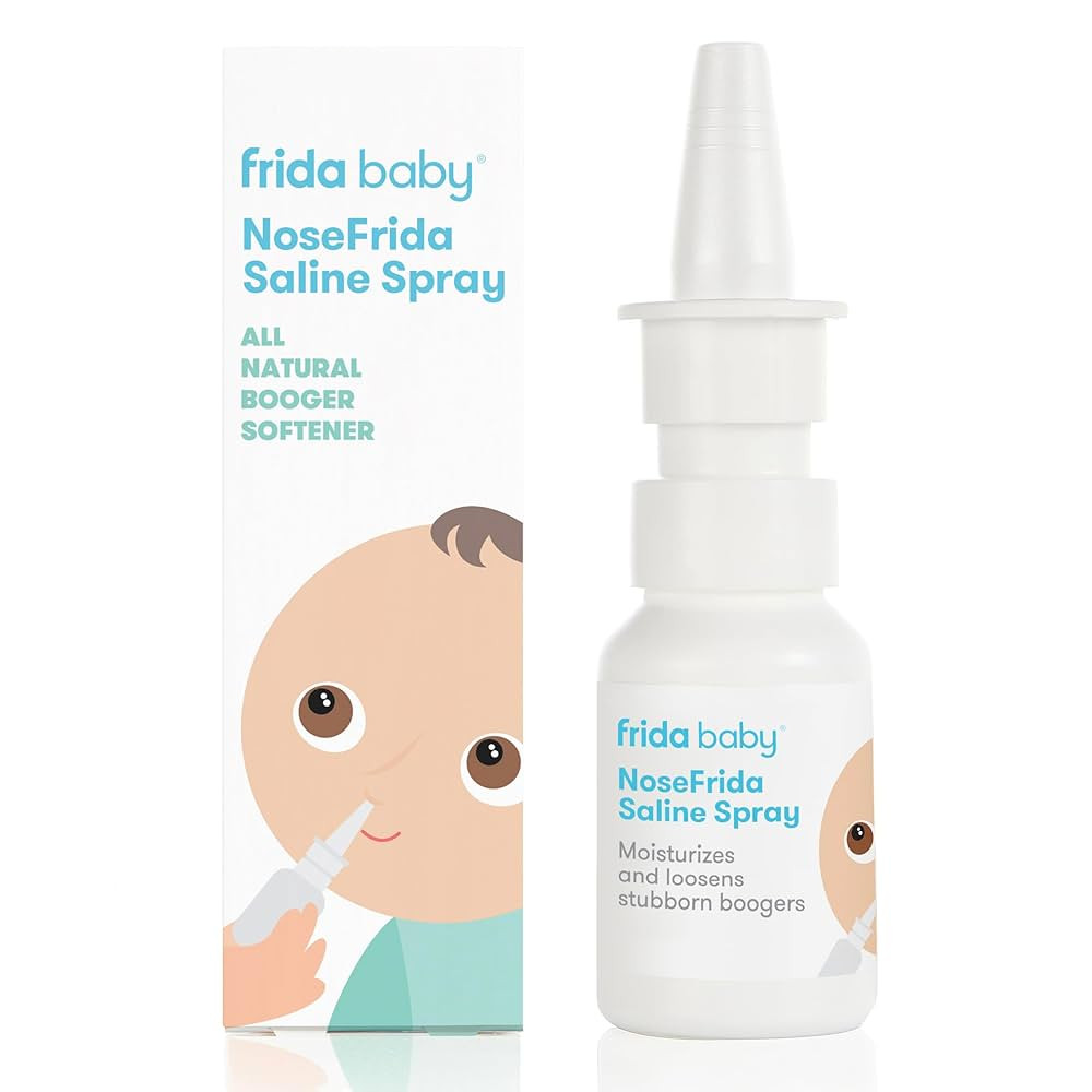 Frida Baby NoseFrida Saline Mist Spray, Baby Saline Nasal Spray Decongestant for Allergy Relief a... | Amazon (US)