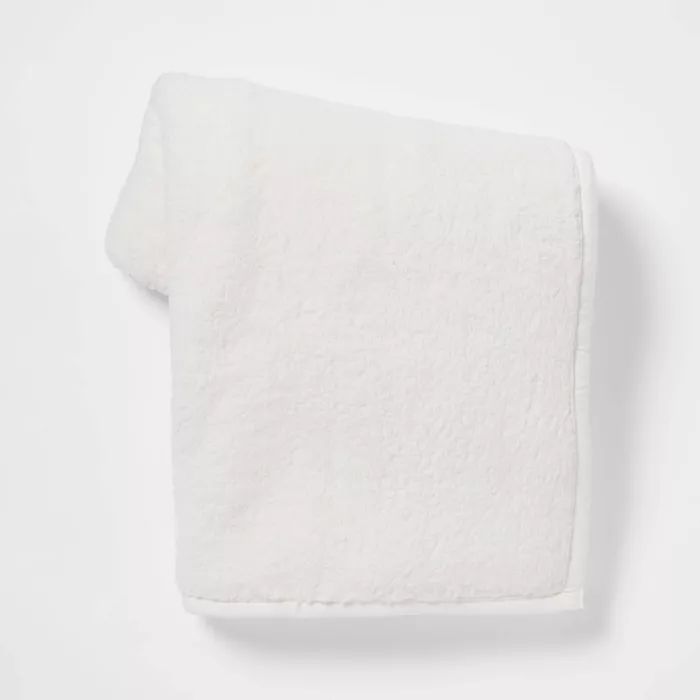 Solid Sherpa Throw Blanket - Threshold™ | Target