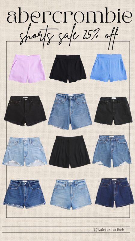 Abercrombie SALE! Some of my favorite shorts are from Abercrombie! Short season, Abercrombie sale, Abercrombie shorts, petite friendly shorts, seasonal finds

#LTKSaleAlert #LTKSeasonal #LTKStyleTip
