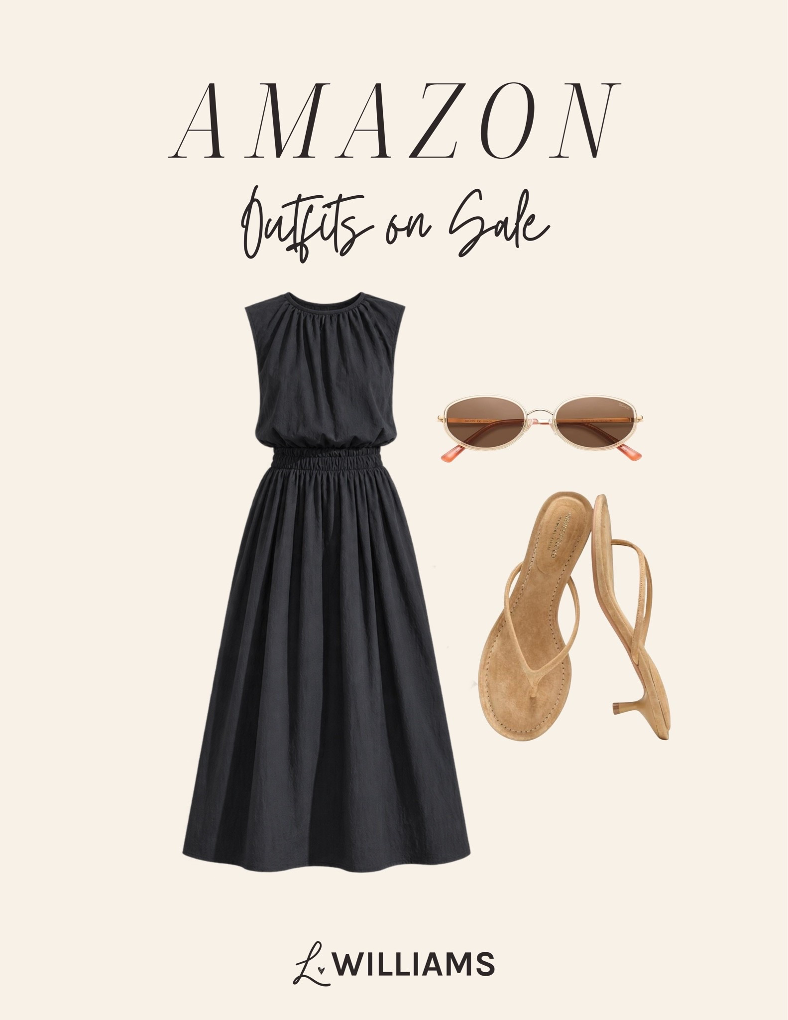 Full Amazon look! My general advice for Amazon sizing is to size up and read the reviews!