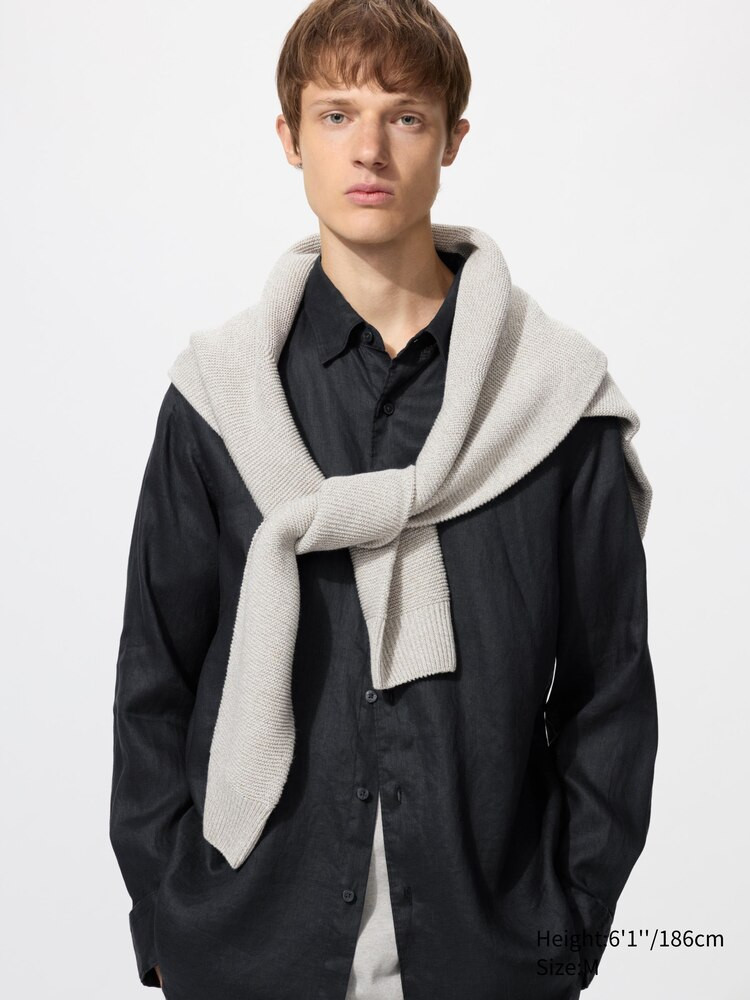 100% Premium Linen Shirt | UNIQLO (UK)