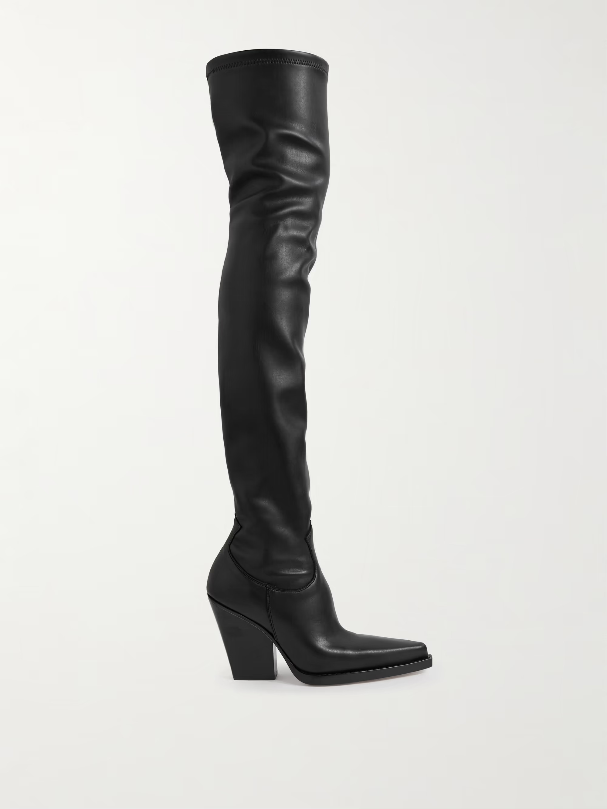 Vegas faux stretch-leather over-the-knee boots | NET-A-PORTER APAC