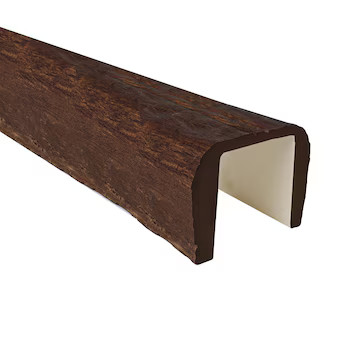 Architectural Products by Outwater 7-1/2-in x 7-1/2-in x 15-1/2-ft Walnut Finished Polyurethane U... | Lowe's