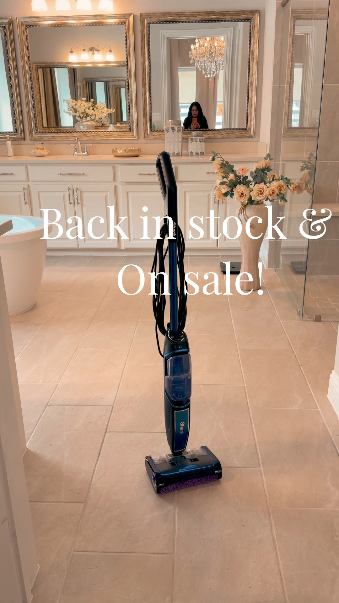 This steamer hard floor cleaner  is so amazing! Back in stock and on sale 

@qvc #qvclove #loveqvc