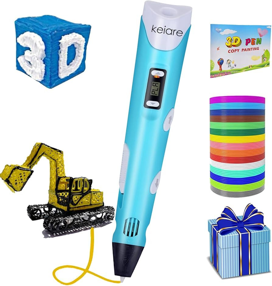 Keiare 3D Pen for Kids with Stencil Book Upgrade 3D Printing Pen Stylo 3D Drawing Pen 3D Printer ... | Amazon (CA)