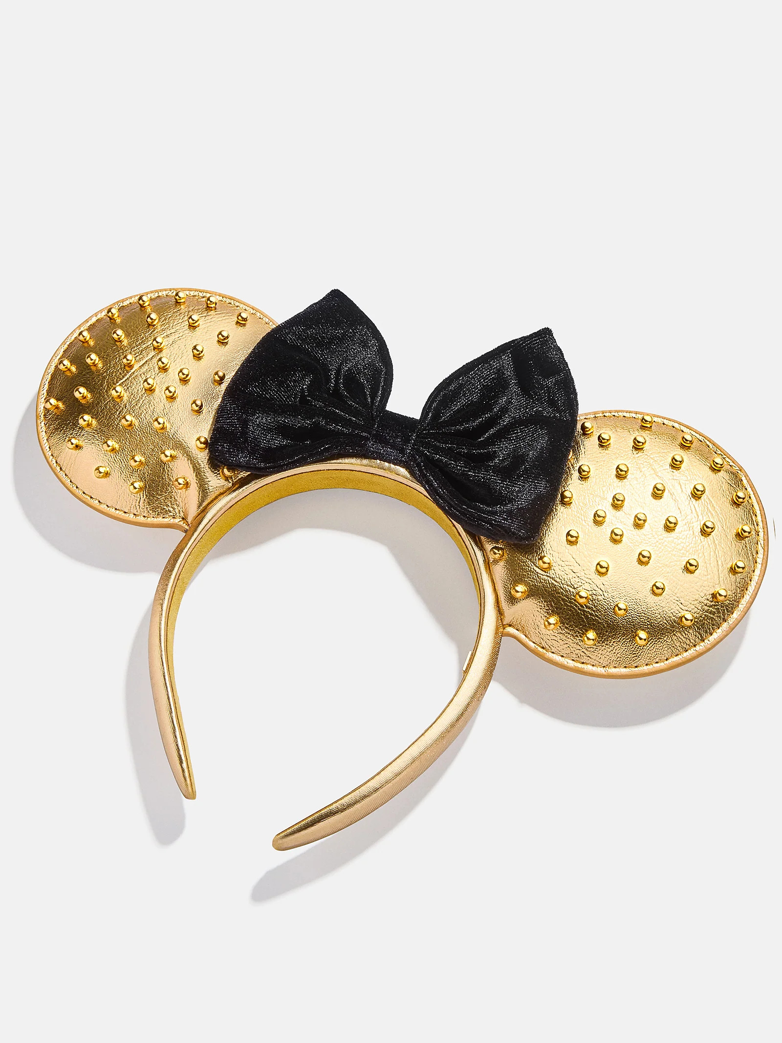Disney Minnie Mouse Party Ears Headband - Minnie Mouse Gold Party Ears | BaubleBar (US)