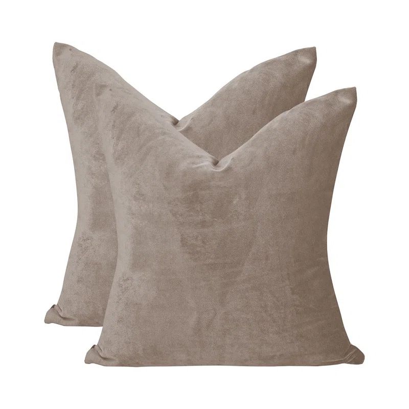 Lilijan Home & Curtain Velvet Throw Square Pillow Cover | Wayfair | Wayfair North America