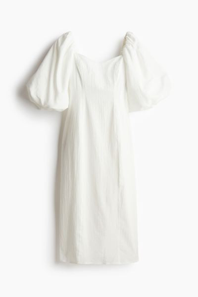 Balloon-sleeved dress | H&M (UK, MY, IN, SG, PH, TW, HK)