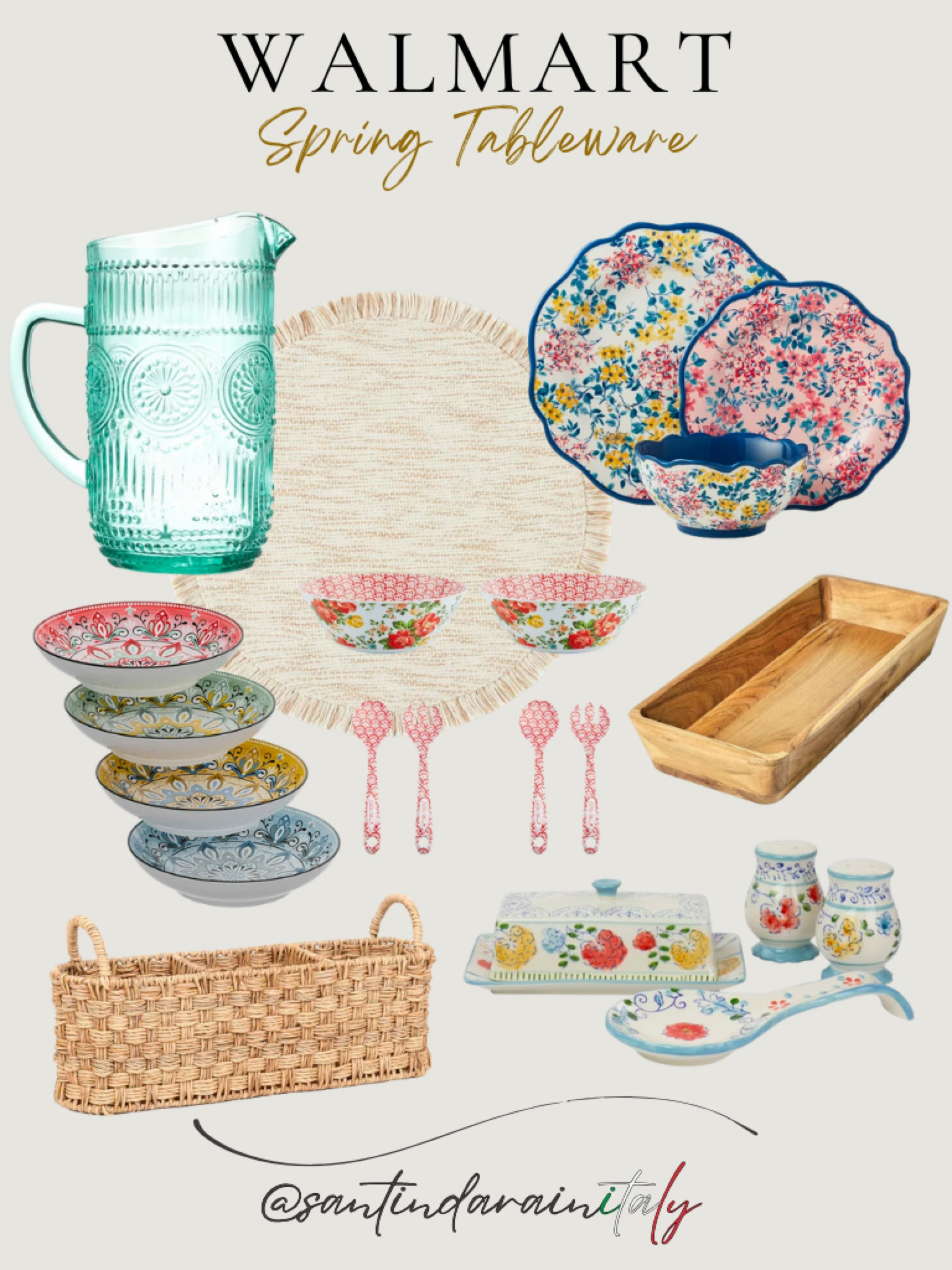 Set the table for springtime vibes with these Walmart finds! #SpringTableware #WalmartFinds #TableSetting #HomeDecor #SpringDining



#LTKfindsunder50 #LTKhome