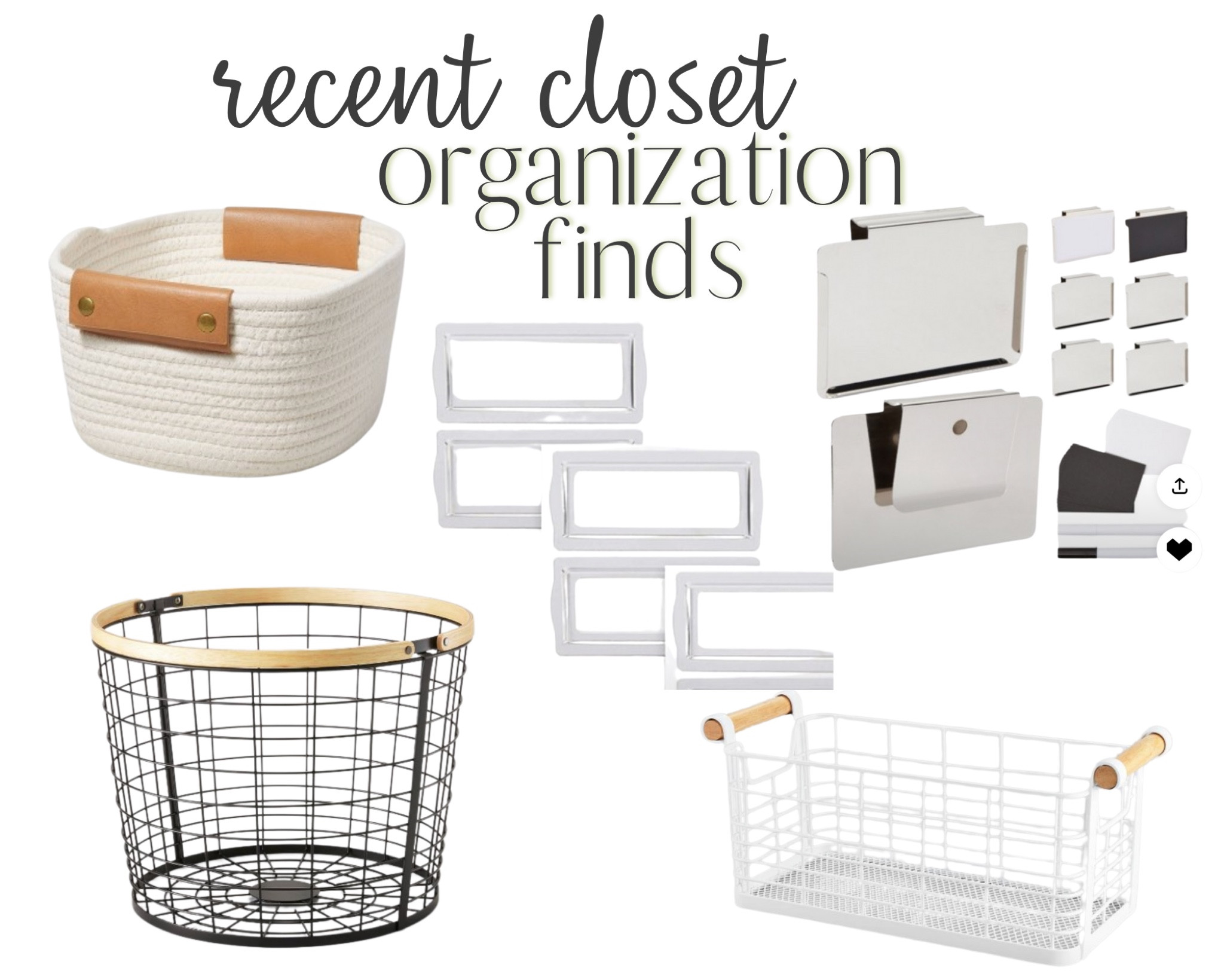 My favorite target organization products for your closet
Nursery closet
Organizing bins
Organizational labels
White baskets


#LTKfamily #LTKhome #LTKbump