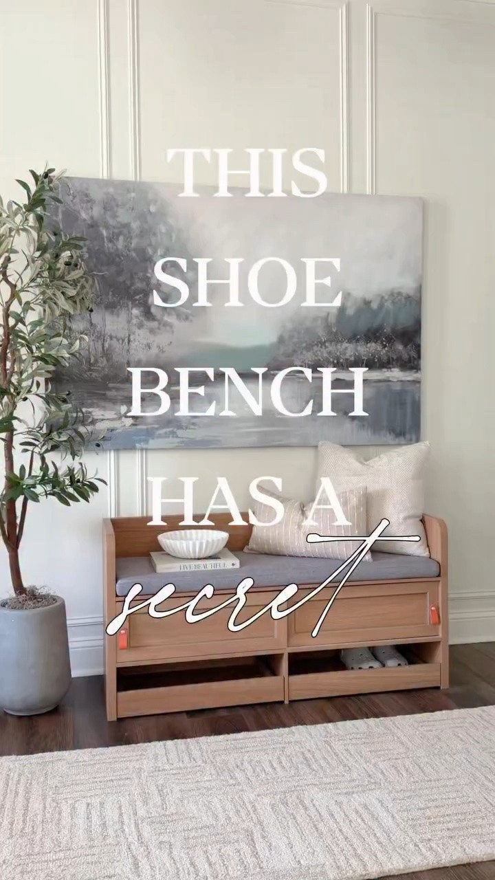 ✨ Follow + Comment “SPACE” for link.

This shoe organizer bench is perfect for small spaces. It’s sturdy, has a built-in UV light deodorizer, stain resistant cushion, and perfect neutral tone wood design. #amazonfinds #amazonhome #smallspaceliving #entrywaydecor #amazonhomefinds @amazonhome

#LTKOver40 #LTKHome #LTKmomlife