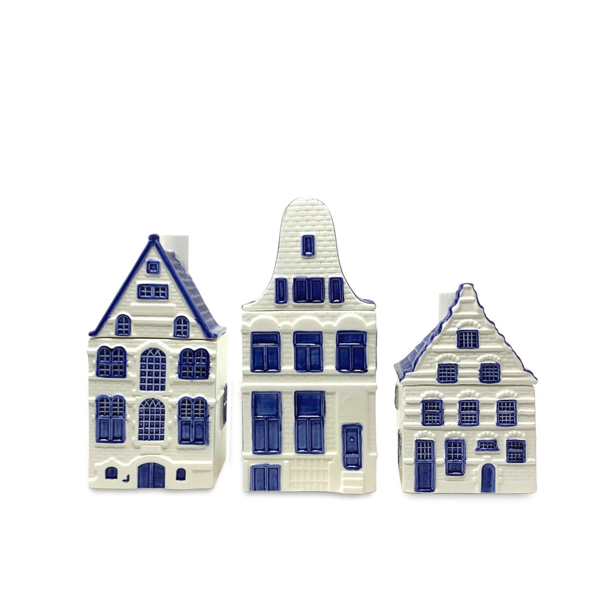 Dalc Delft Row/Canal House Cannister Set (3)  | eBay | eBay US