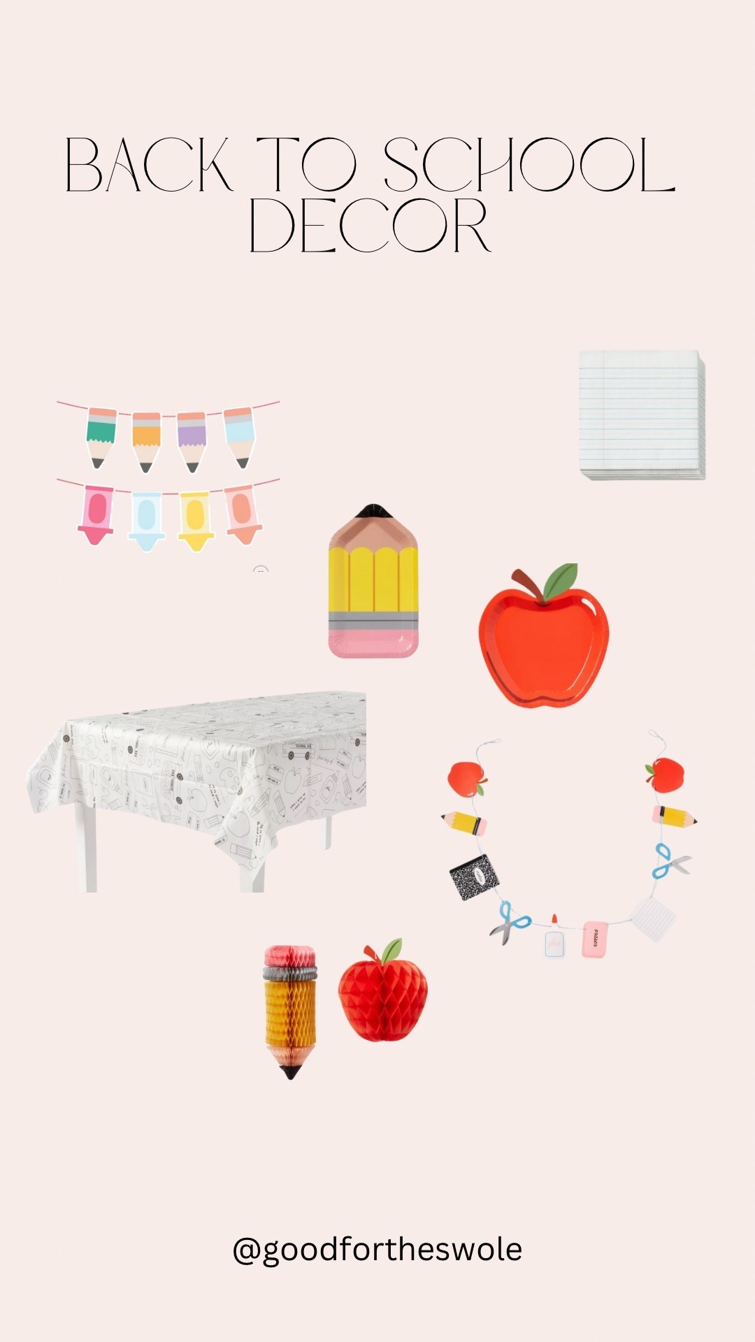 Cute decorations from Target for a back to school breakfast 📚🚌📓✏️

#LTKSeasonal #LTKFamily