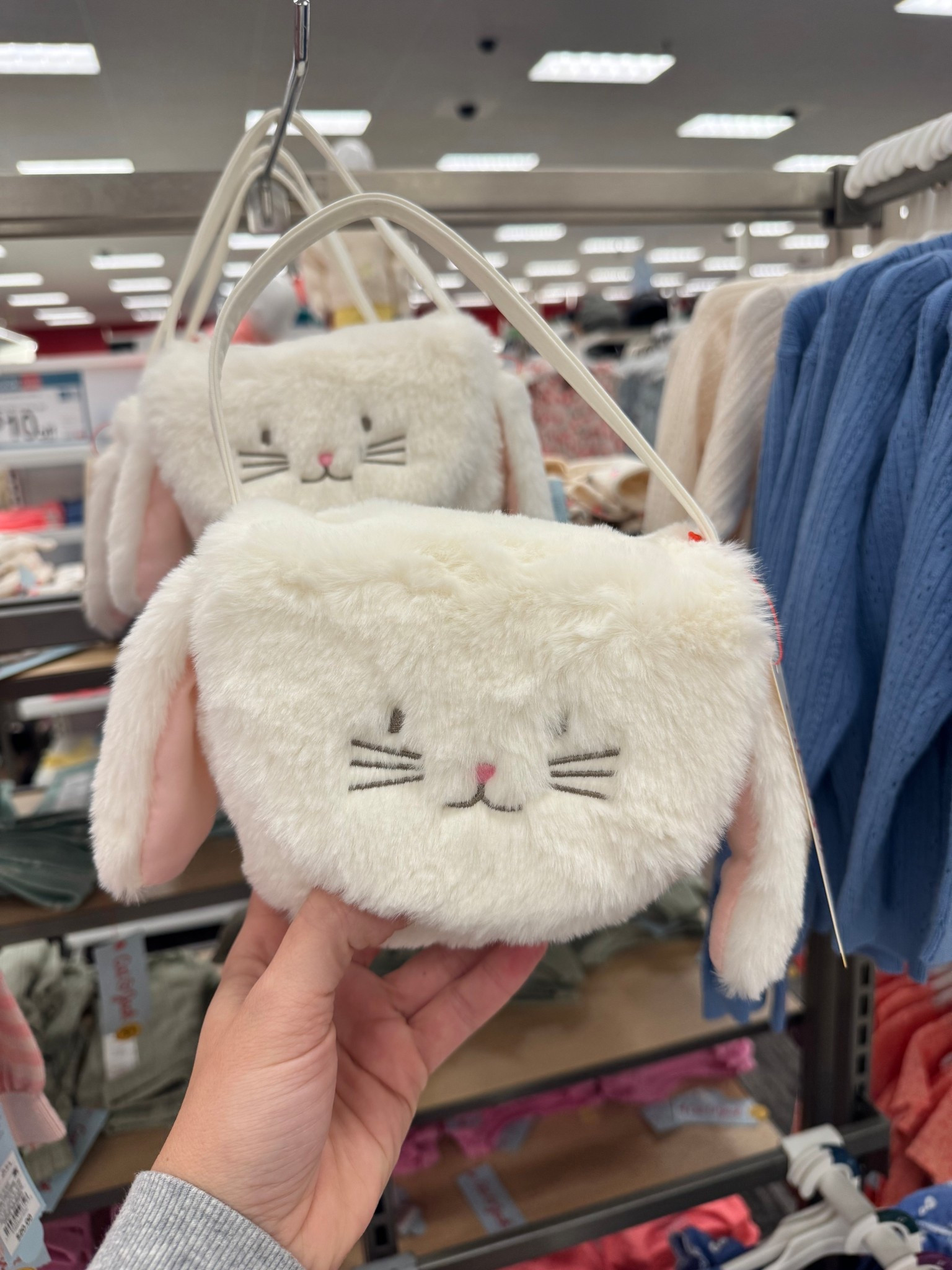 This adorable furry bunny purse designed for toddler essentials! Perfect for Easter time and Spring time!

#LTKBaby #LTKSeasonal #LTKKids