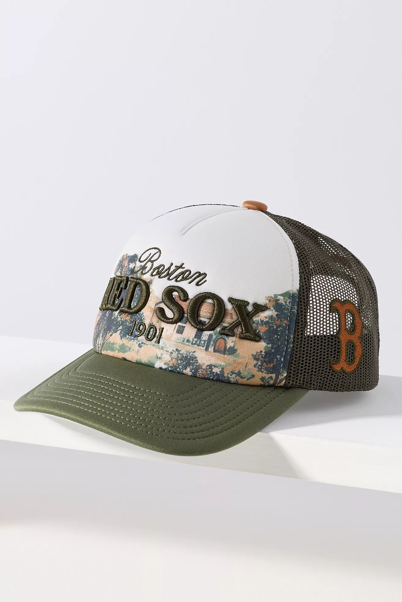 Mitchell & Ness MLB Landscape Trucker Hat | Anthropologie (US)