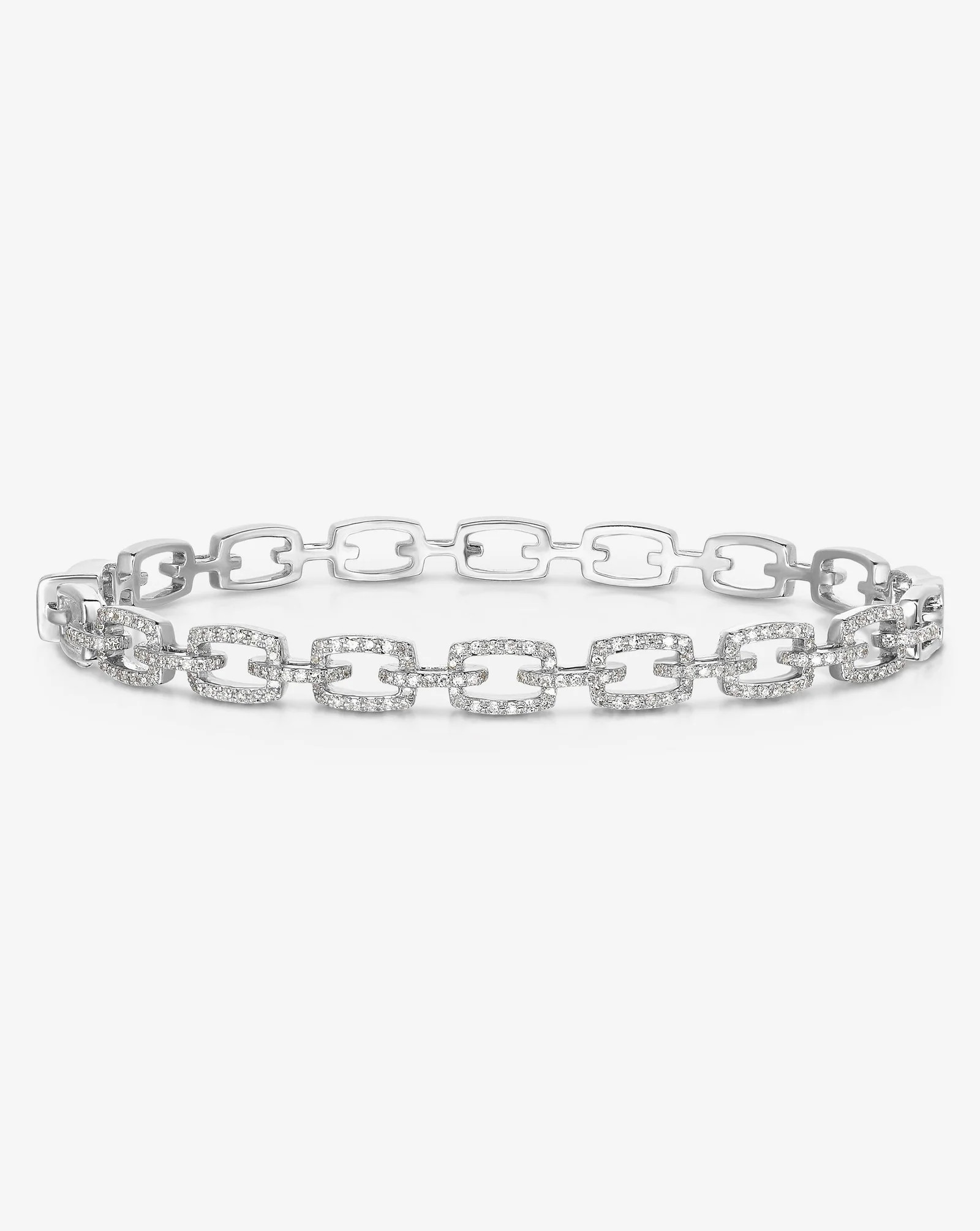 Diamond Link Bangle | Ring Concierge