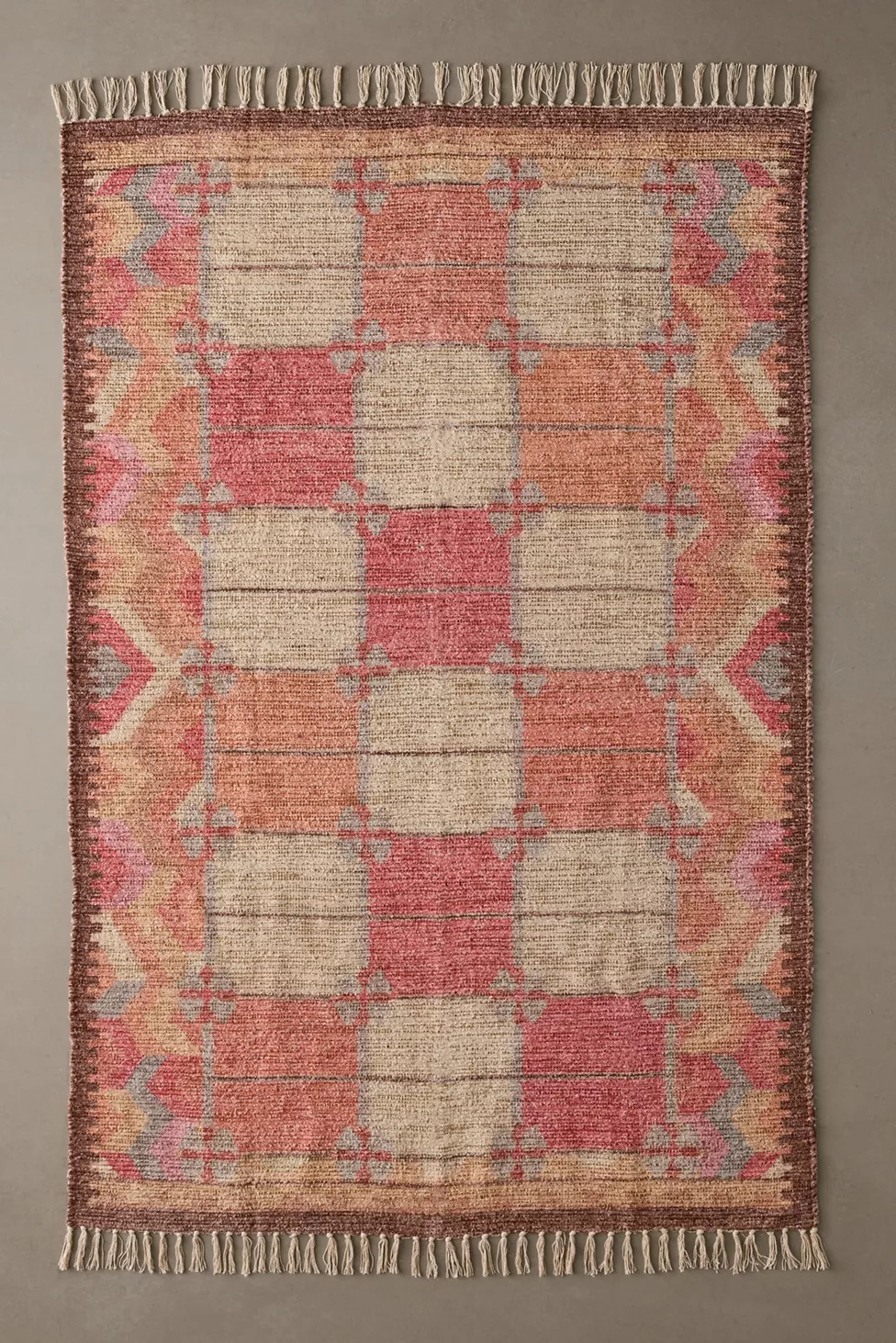 Mia Scandi Pattern Printed Rug | Urban Outfitters (US and RoW)