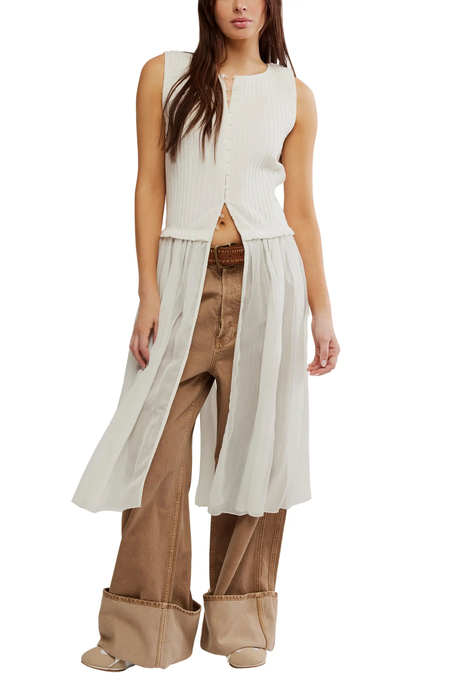 Free People Twice As Nice Sleeveless Maxi Top | Nordstromrack | Nordstrom Rack