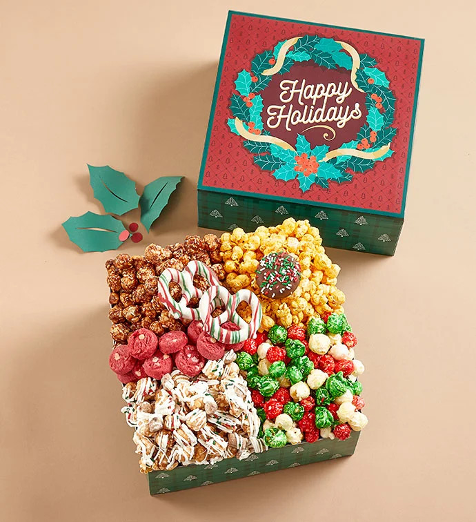 Cozy Holiday Gift Box | The Popcorn Factory