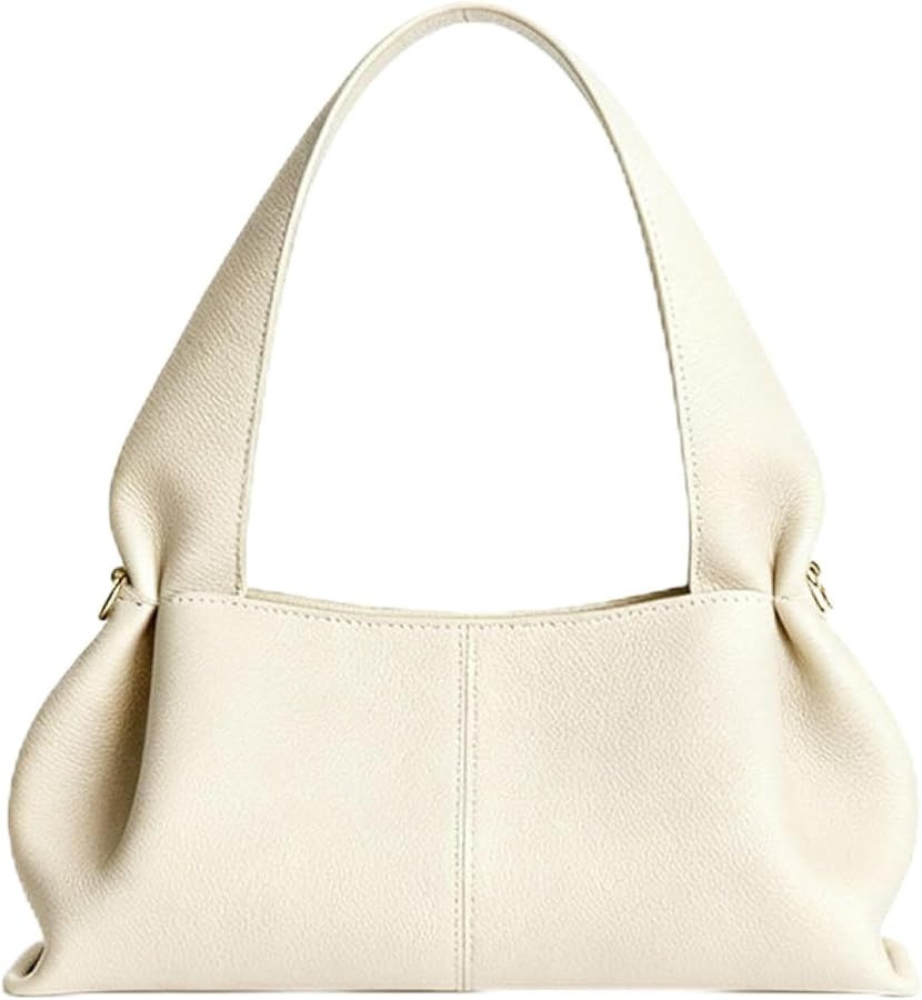 Amazon.com: Maiosfy Cloud Pouch Dumpling Clutch Purse Naturally Pleated Extended Shoulder Strap U... | Amazon (US)