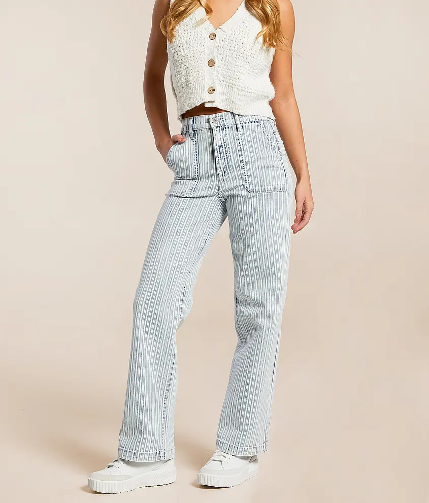 Striped Logan Dad Jean | Buckle