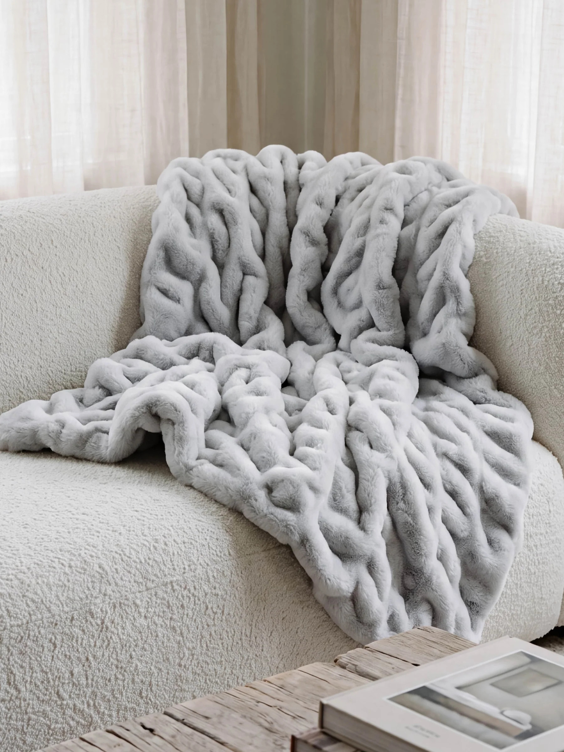 Comfrt Dreamer Blanket | Cloud Grey | L | Large | Comfrt