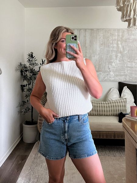 Abercrombie shorts sale!! My go to denim shorts every summer! These are another style of the high rise dad shorts! 25% off all shorts & 15% off everything else! Use code AFSHORTS !! 

#LTKFindsUnder100 #LTKSaleAlert #LTKStyleTip