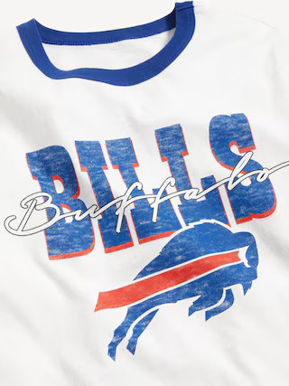 NFL™ Buffalo Bills™ EveryWear Crew-Neck Ringer T-Shirt | Old Navy | Old Navy (US)