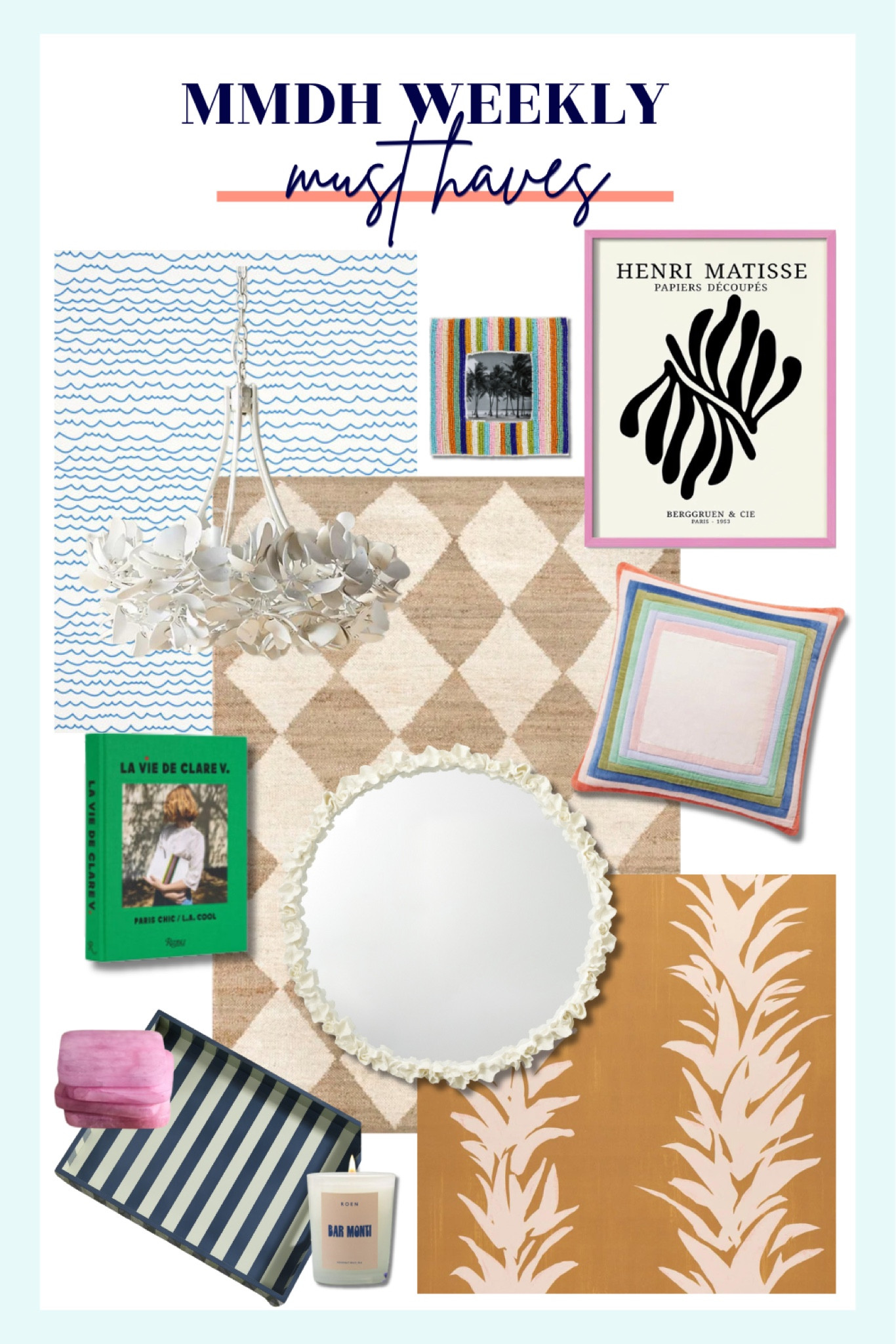 From vibrant wallpaper to chic and functional home accessories, I’m sharing my favorite finds that bring a touch of maximalism to any space. Whether it’s stylish trays, eye-catching artwork, or area rugs and pillows, these elements will elevate your home decor effortlessly. Join me on Instagram @mmdh.studio for all the expert home styling tips you need! 

#LTKHome