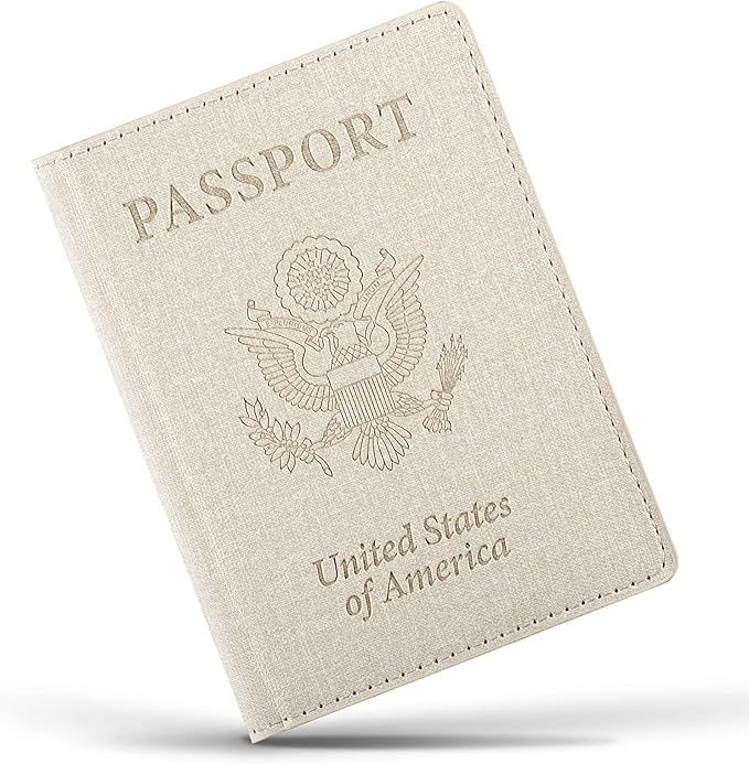 Passport Holder,Travel Essentials,Travel Gifts(Off White) | Amazon (US)
