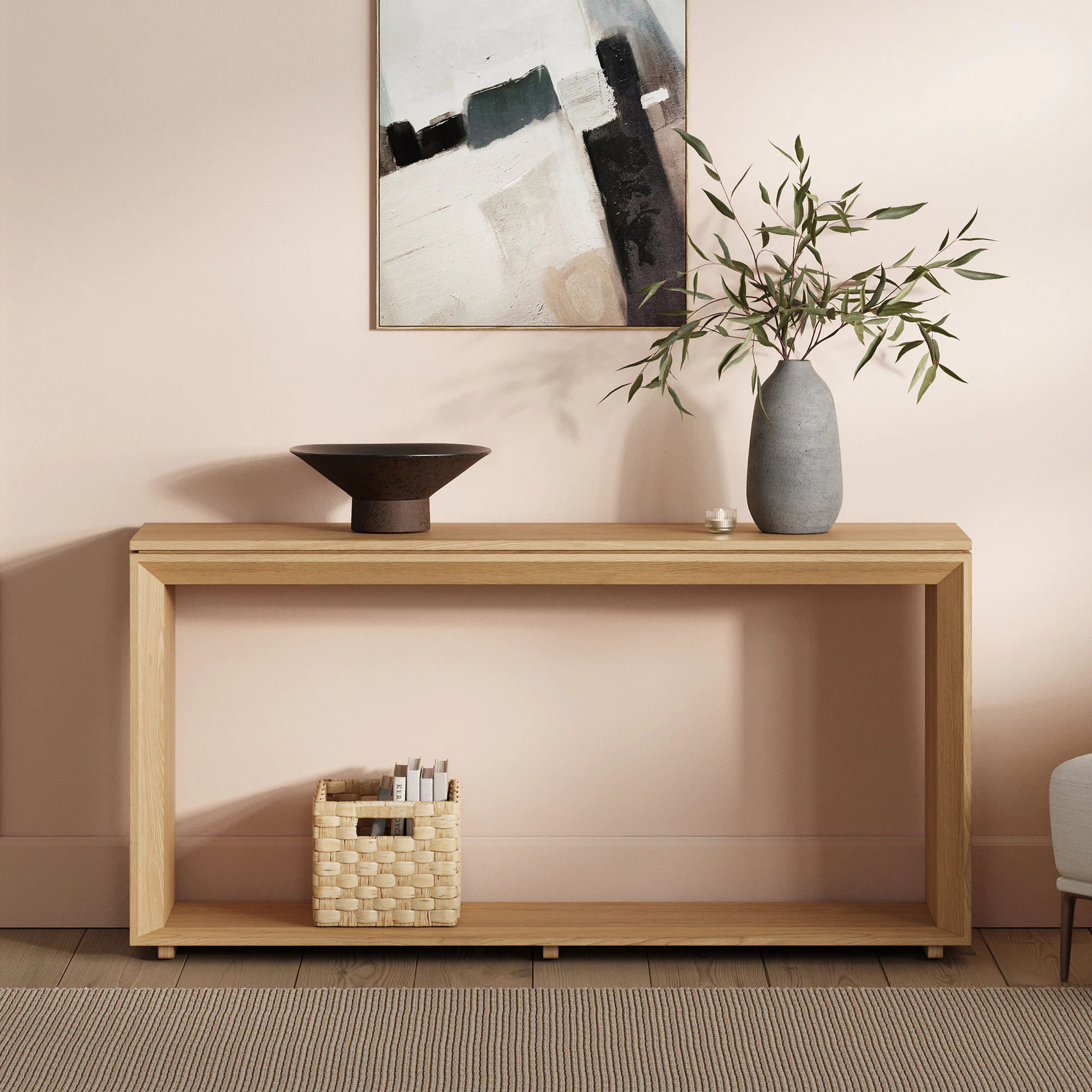 Suri 60" Console - White Oak | Article