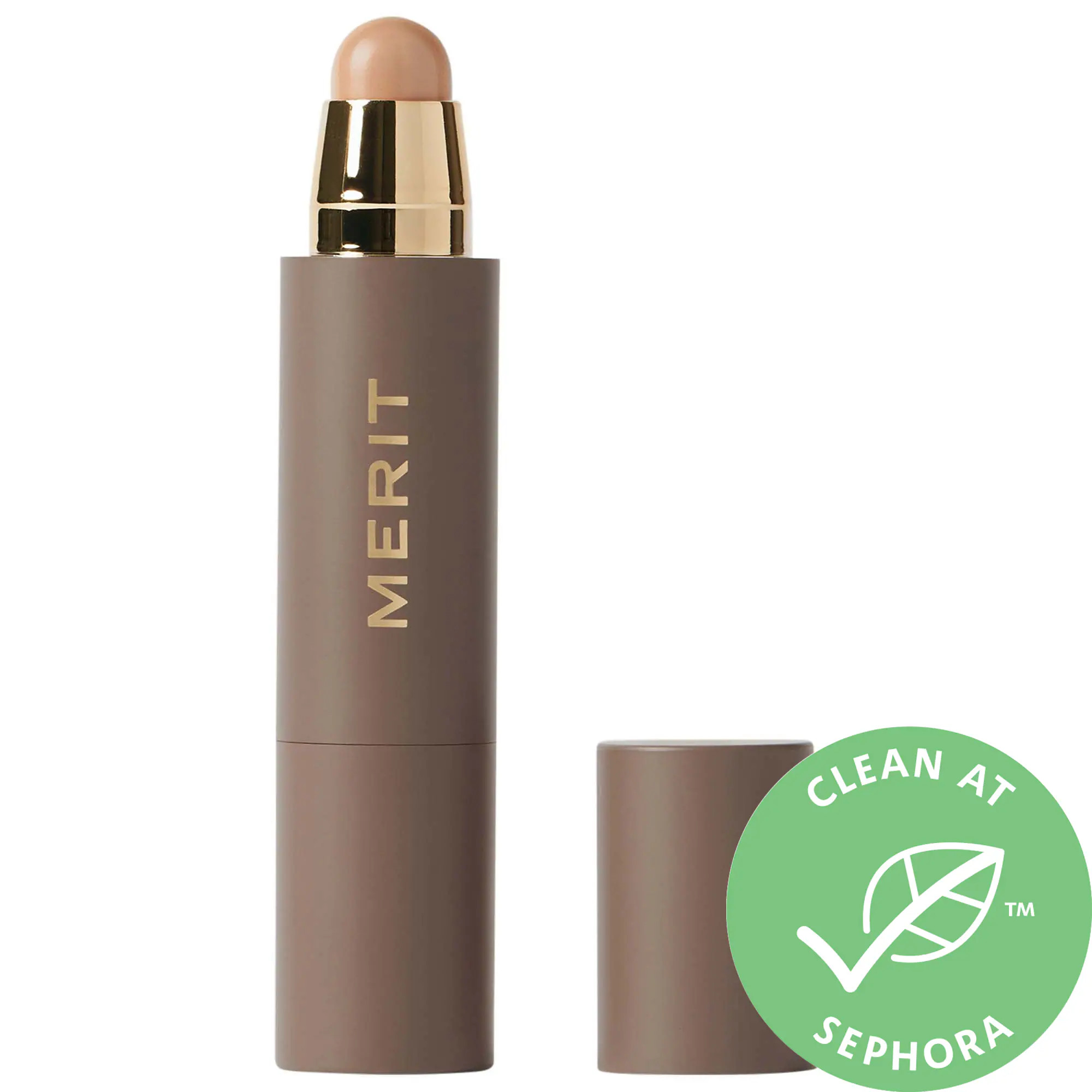 MERIT The Minimalist Perfecting Complexion Foundation and Concealer Stick Dune 0.23 oz / 6.5 g | Sephora (US)