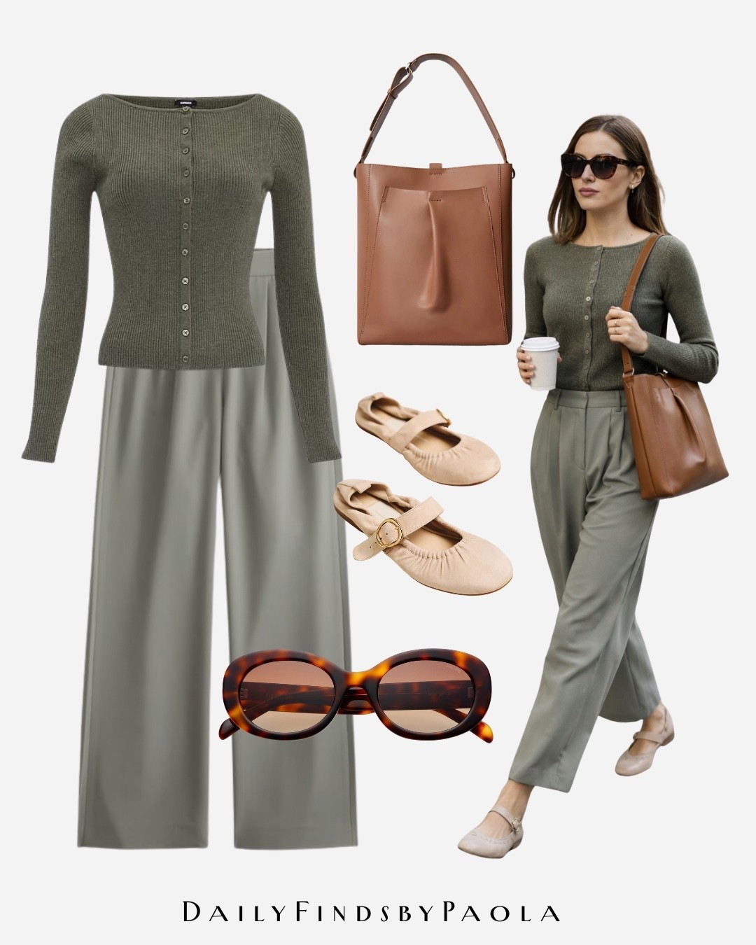 This elevated workwear combo is too good 🤍 A fitted cardigan + tailored trousers + classic Mary Jane flats = the effortless office outfit you’ll wear on repeat. 

Shop the look below 👇🏻 

#LTKU #LTKWorkwear #LTKootd