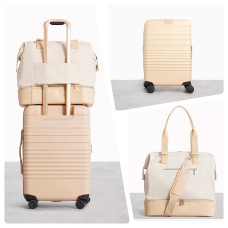 Purchased this carry on bag set from Beis for my upcoming summer travel! Mini weekender bag and the carry on hard suitcase 


#LTKFind #LTKtravel #LTKitbag
